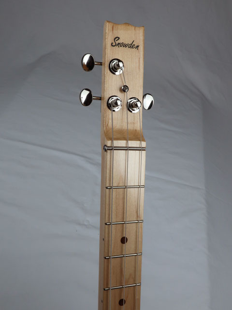 Solid Body 3 String Single Cutaway Electric Guitar #SB-49 and Gig Bag