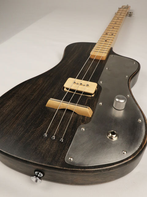 Solid Body 3 String Offset Electric Guitar #SB-58 and Gig Bag