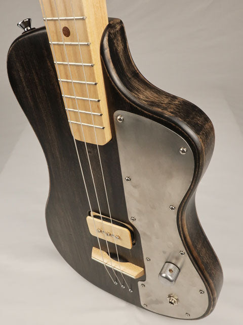 Solid Body 3 String Offset Electric Guitar #SB-58 and Gig Bag