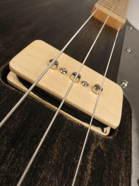 Solid Body 3 String Offset Electric Guitar #SB-58 and Gig Bag