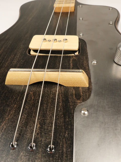 Solid Body 3 String Offset Electric Guitar #SB-58 and Gig Bag