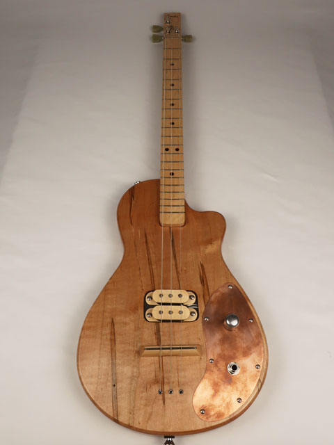 Solid Body 3 String Single Cutaway Electric Guitar #SB-56 and Gig Bag