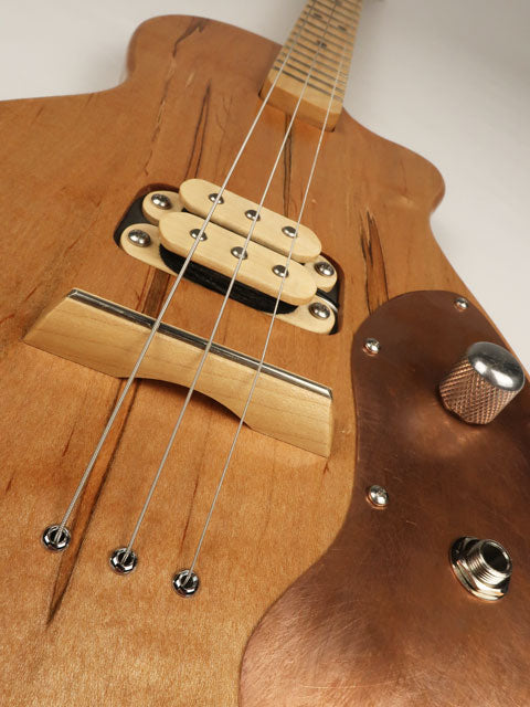Solid Body 3 String Single Cutaway Electric Guitar #SB-56 and Gig Bag