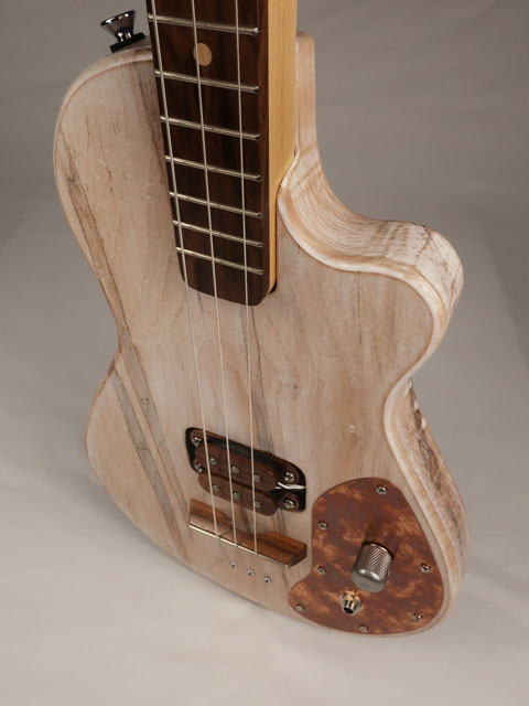 Solid Body 3 String Single Cutaway Electric Guitar #SB-57 and Gig Bag