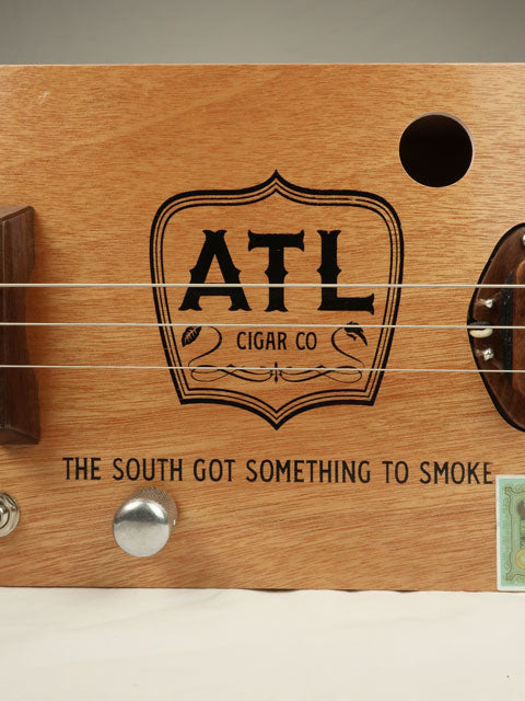 ATL 3 String Cigar Box Guitar CBG #2458