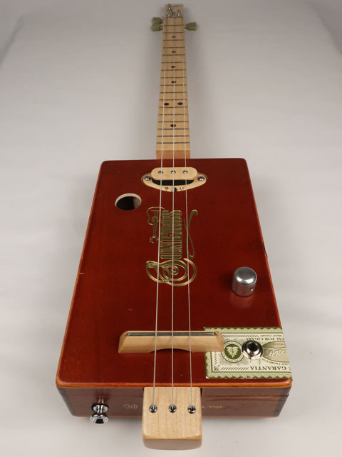 Soneros 3 String Cigar Box Guitar CBG #2498