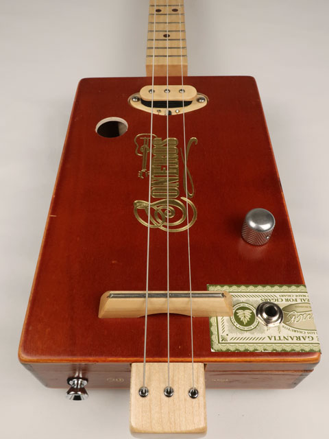 Soneros 3 String Cigar Box Guitar CBG #2498