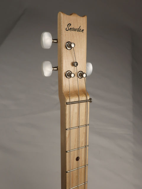 Lefty Blue New Orleans 3 String Cigar Box Guitar CBG #2503