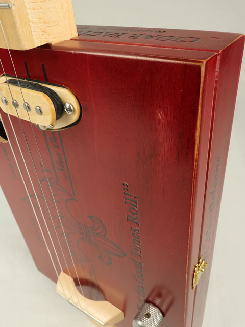 The Old New Orleans 4 String Cigar Box Guitar CBG #2474