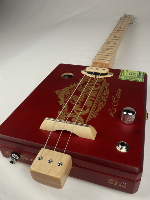 Perez Carrillo 3 String Cigar Box Guitar CBG #2434