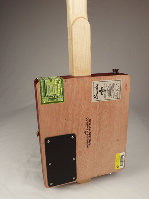Perez Carrillo 3 String Cigar Box Guitar CBG #2434