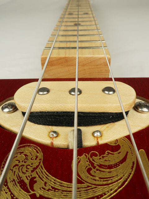 Perez Carrillo 3 String Cigar Box Guitar CBG #2434