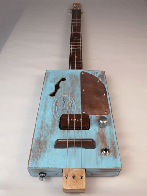 Blue Sky Padron 3 String Cigar Box Guitar CBG #2596