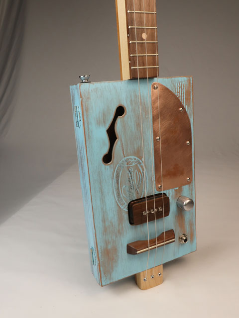 Blue Sky Padron 3 String Cigar Box Guitar CBG #2596