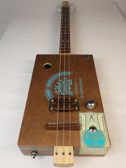 H. Upmann 3 String Cigar Box Guitar CBG #2595