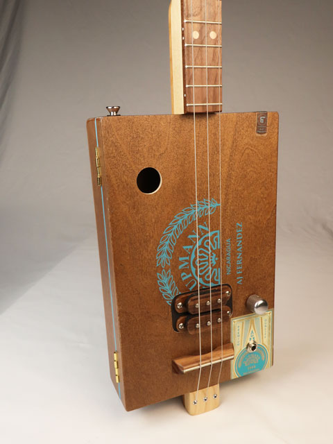 H. Upmann 3 String Cigar Box Guitar CBG #2595