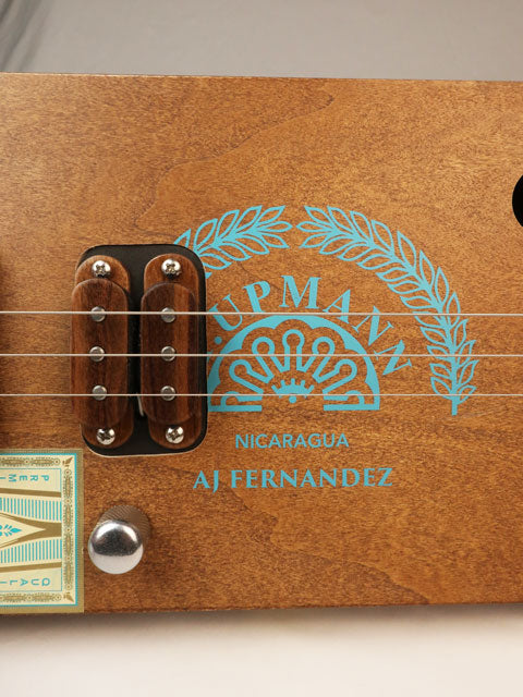H. Upmann 3 String Cigar Box Guitar CBG #2595
