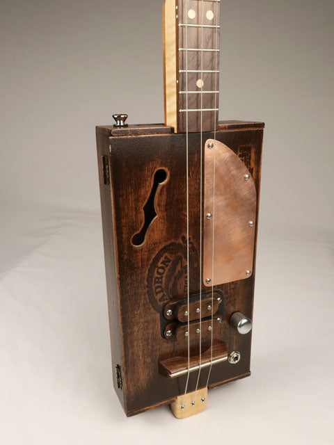 Copper Guard Padron 3 String Cigar Box Guitar CBG #2575
