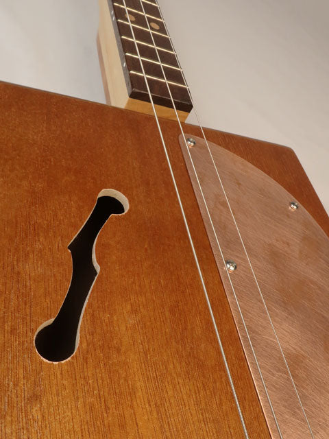 Copper Top Humbucker 3 String Cigar Box Guitar CBG #2600