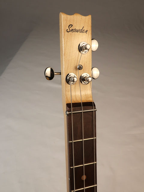 Metal Top 3 String Cigar Box Guitar CBG #2599