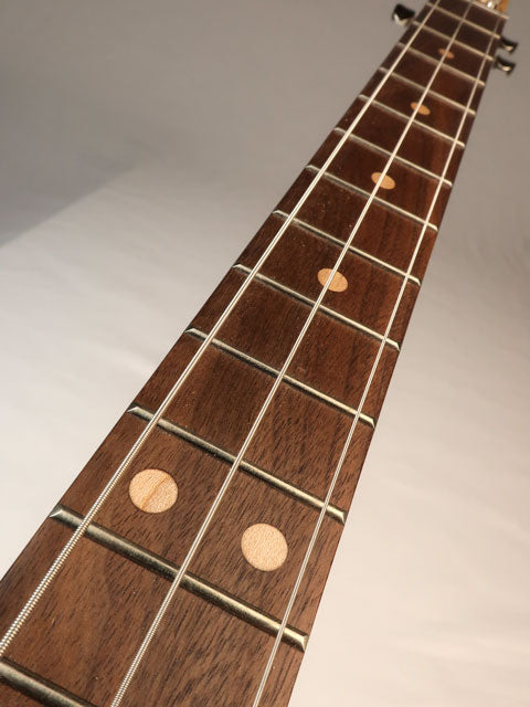 Metal Top 3 String Cigar Box Guitar CBG #2599