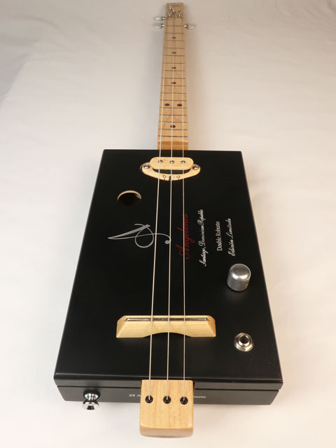 Angelenos 3 String Cigar Box Guitar CBG #2593
