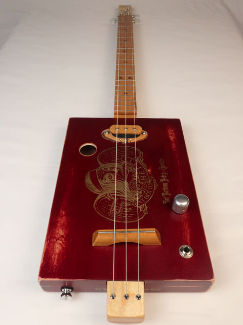 The Old Fat Bottom Betty 3 String Cigar Box Guitar CBG #2601