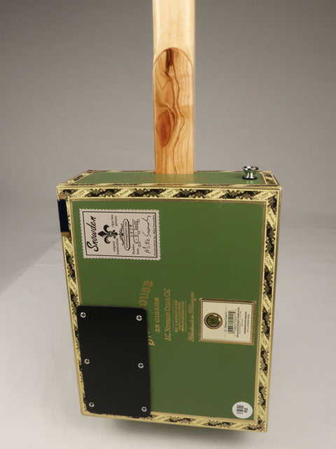 Brick House 3 String Cigar Box Guitar CBG #2579