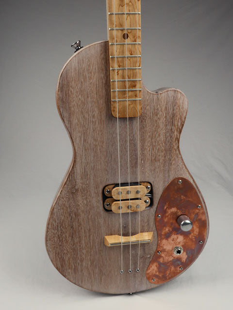 Solid Body 3 String Single Cutaway Electric Guitar #SB-52 and Gig Bag