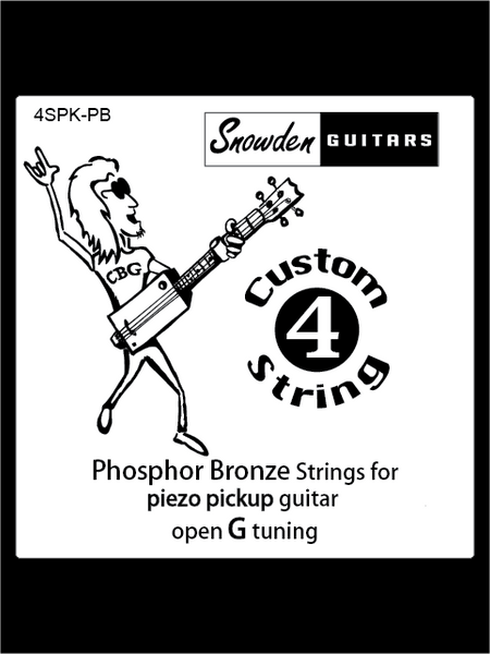 Cigar Box Guitar 4 String Pack Phosphor Bronze