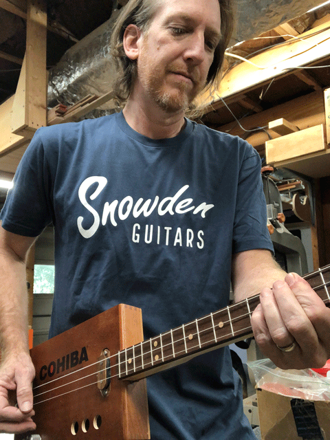 Snowden Guitars Standard Logo T-Shirt