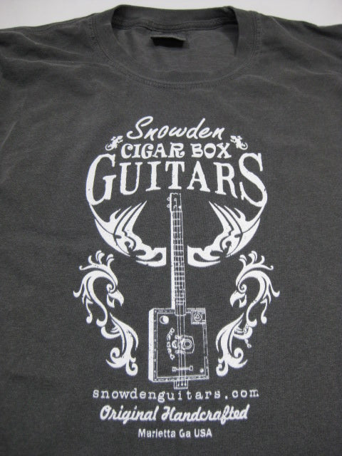 Snowden Guitars Tribal Chicken Long Sleeve Cigar Box Guitar T-Shirt