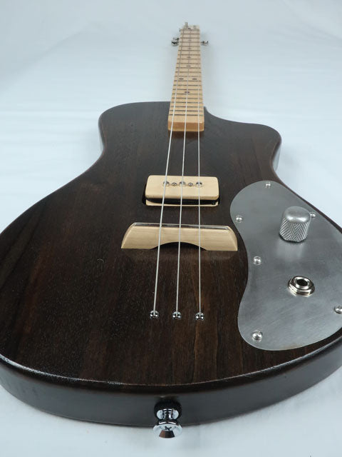 Solid Body 3 String Offset Electric Guitar #SB-48 and Gig Bag