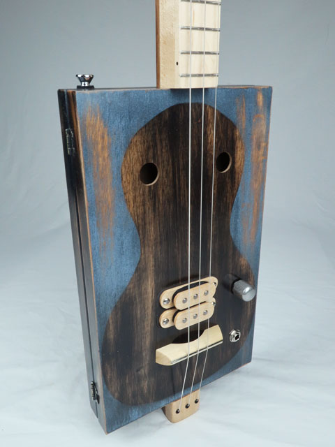 Ghost Padron 3 String Cigar Box Guitar CBG #2357