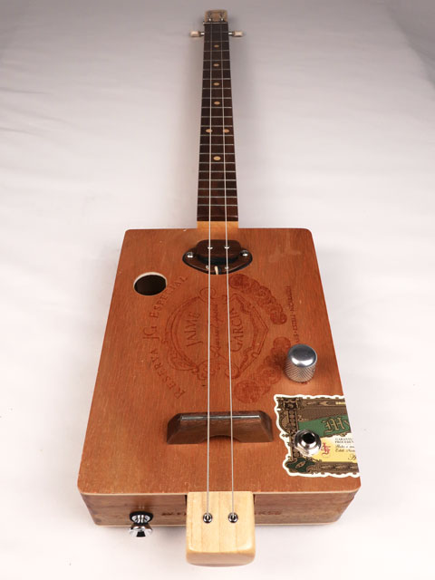 Jaime Garcia 2 String Cigar Box Guitar CBG #2675