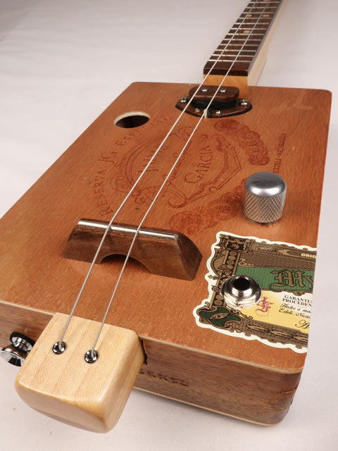Jaime Garcia 2 String Cigar Box Guitar CBG #2675