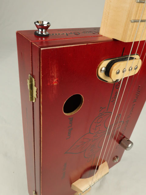 The Old New Orleans 4 String Cigar Box Guitar CBG #2474