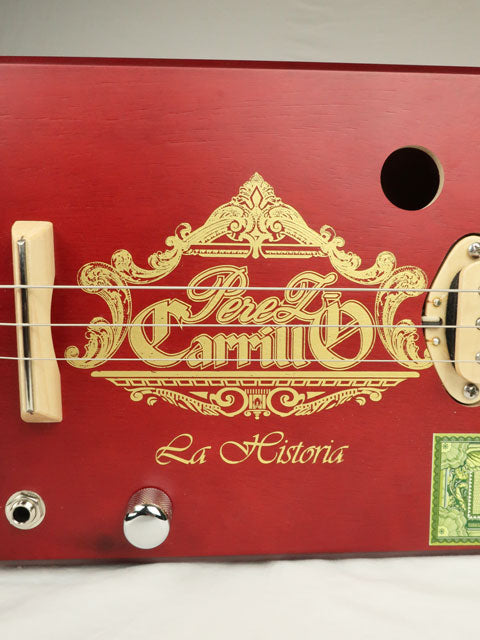 Perez Carrillo 3 String Cigar Box Guitar CBG #2434