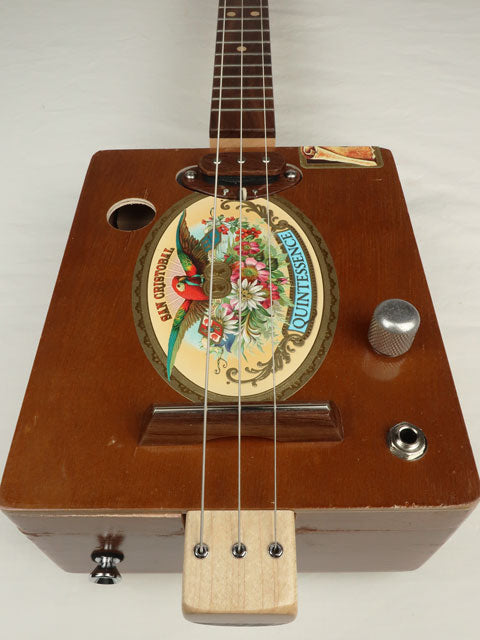 San Cristobal 3 String Cigar Box Guitar CBG #2456