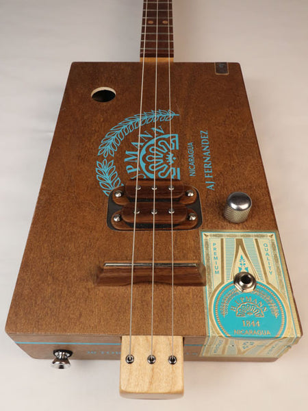 H. Upmann 3 String Cigar Box Guitar CBG #2595