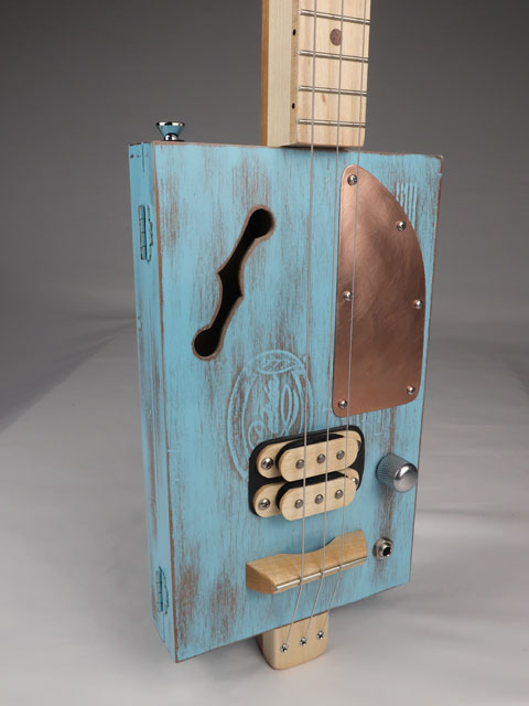 Blue Sky Padron 3 String Cigar Box Guitar CBG #2613