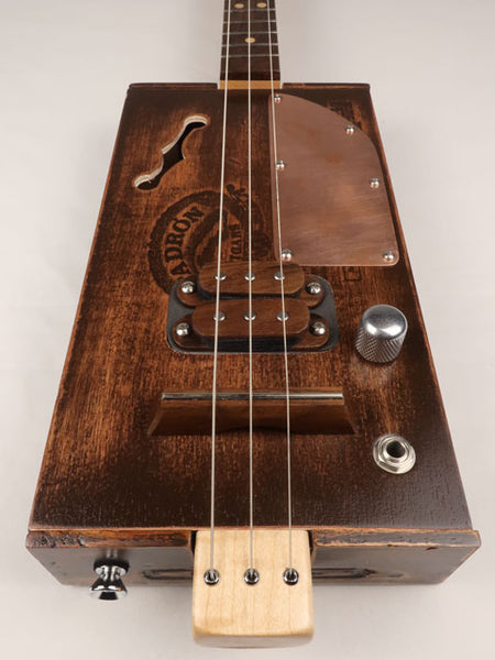 Copper Guard Padron 3 String Cigar Box Guitar CBG #2575