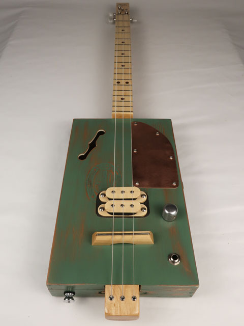 Greeny Padron 3 String Cigar Box Guitar CBG #2610