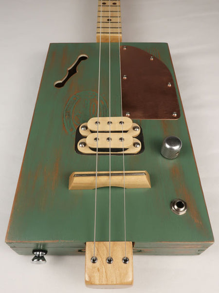 Greeny Padron 3 String Cigar Box Guitar CBG #2610