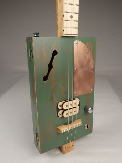 Greeny Padron 3 String Cigar Box Guitar CBG #2610