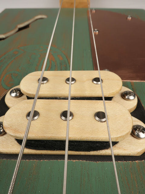 Greeny Padron 3 String Cigar Box Guitar CBG #2610