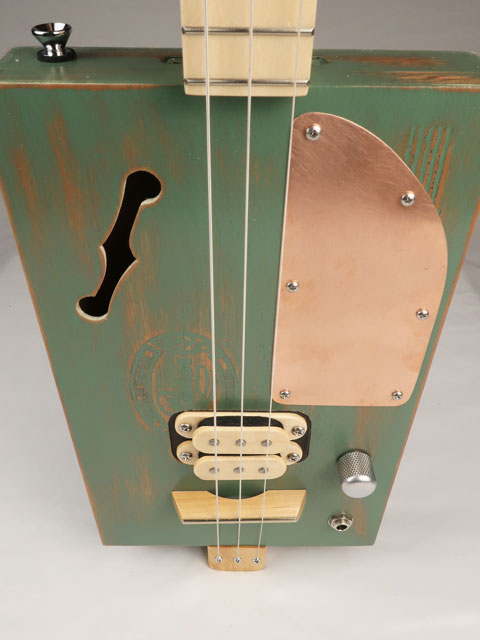 Greeny Padron 3 String Cigar Box Guitar CBG #2610