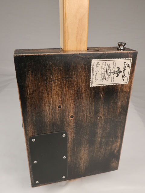 P90 Padron 3 String Cigar Box Guitar CBG #2609