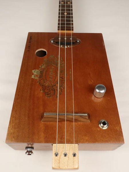 Partagas 3 String Cigar Box Guitar CBG #2559