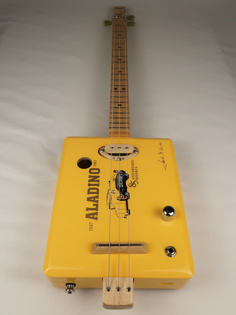 Aladino 3 String Cigar Box Guitar CBG #2616